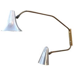 2 Arm Articulating Sconce