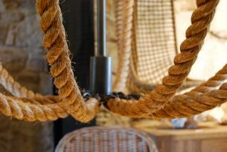 Rope Chandelier For Sale 1
