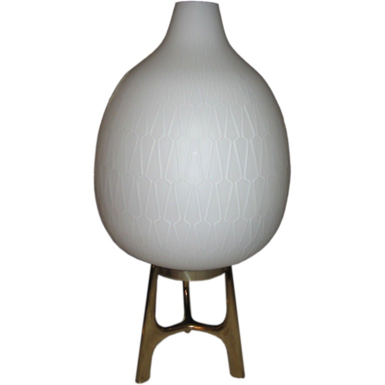 Laurel Lamp Company Teardrop Form Table Lamp