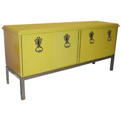 SUPERB HIGH GLOSS LACQUERED MASTERCRAFT  SIDEBOARD