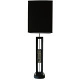 Sculptural Wood and Quartz Lamp 5