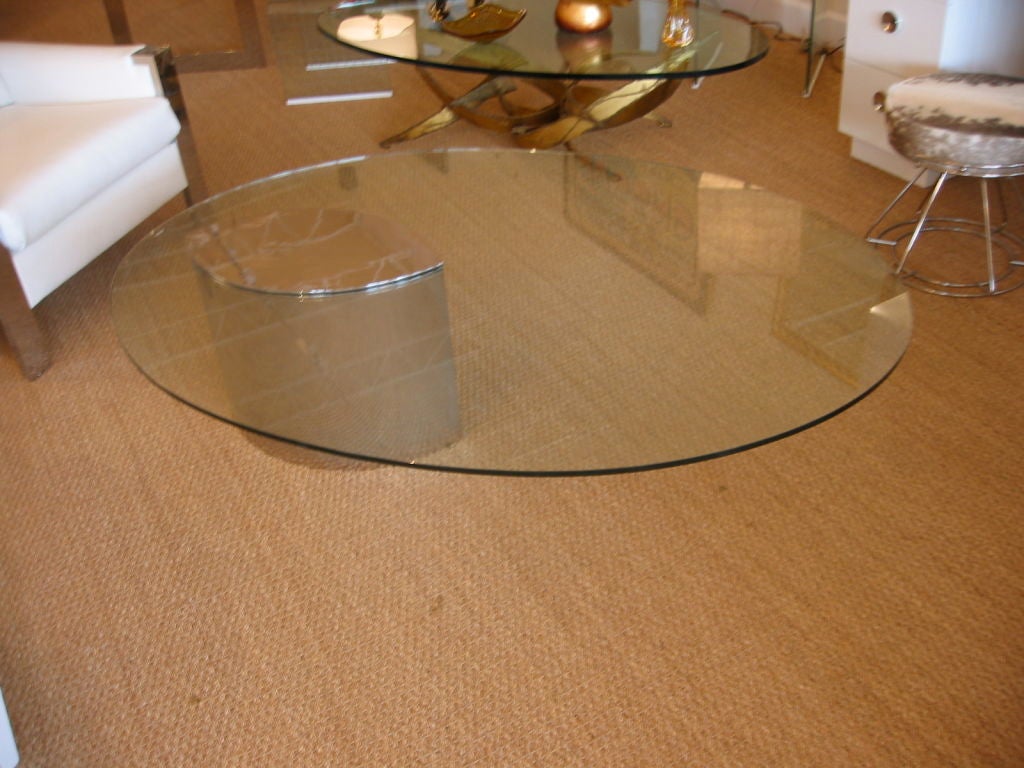 Rare Early Version Lunario Coffee Table by Cini Boeri for Gavina 1