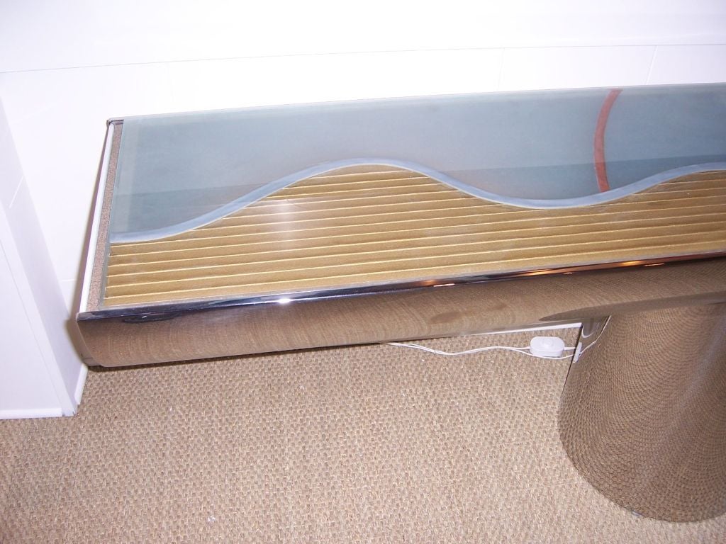 Brueton Floating Illuminating Console