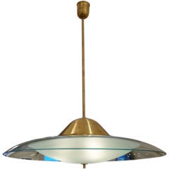 Dome-Shaped Chandelier by Fontana Arte