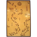 A Very Large Framed Wall Panel by Piero Fornasetti