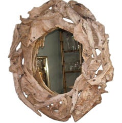 Rustic Wood Mirror
