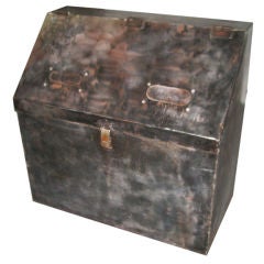 Large Metal Bin