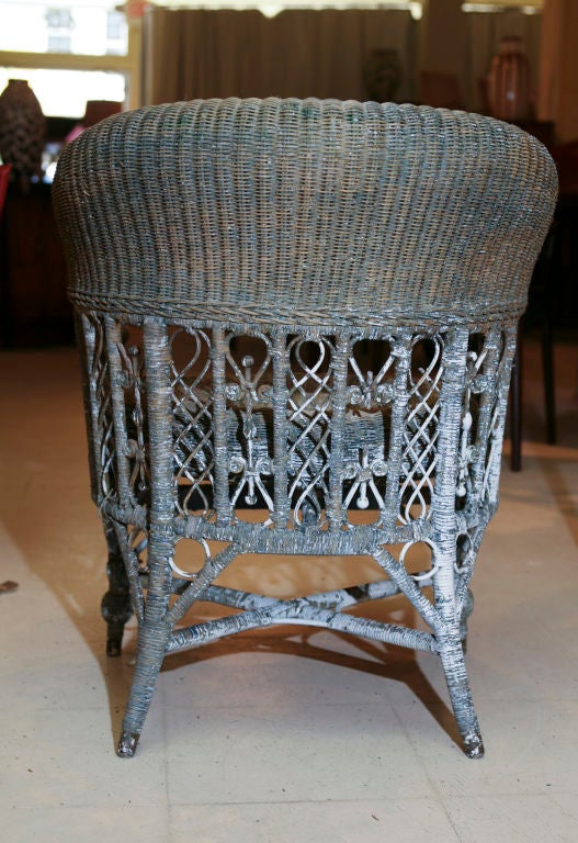 American Victorian Wicker Chair