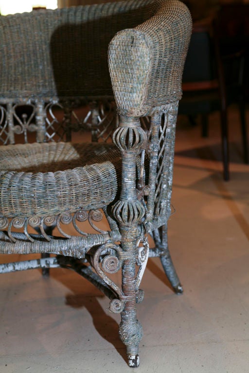 Victorian Wicker Chair 5