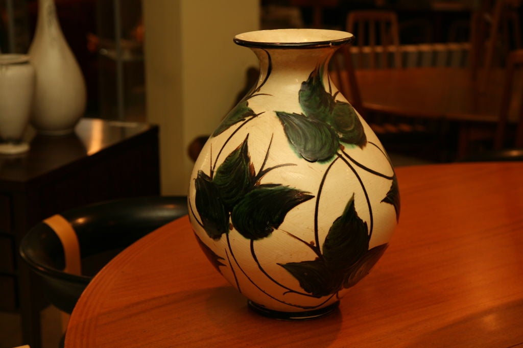 Danish Large Kähler Pottery Vase