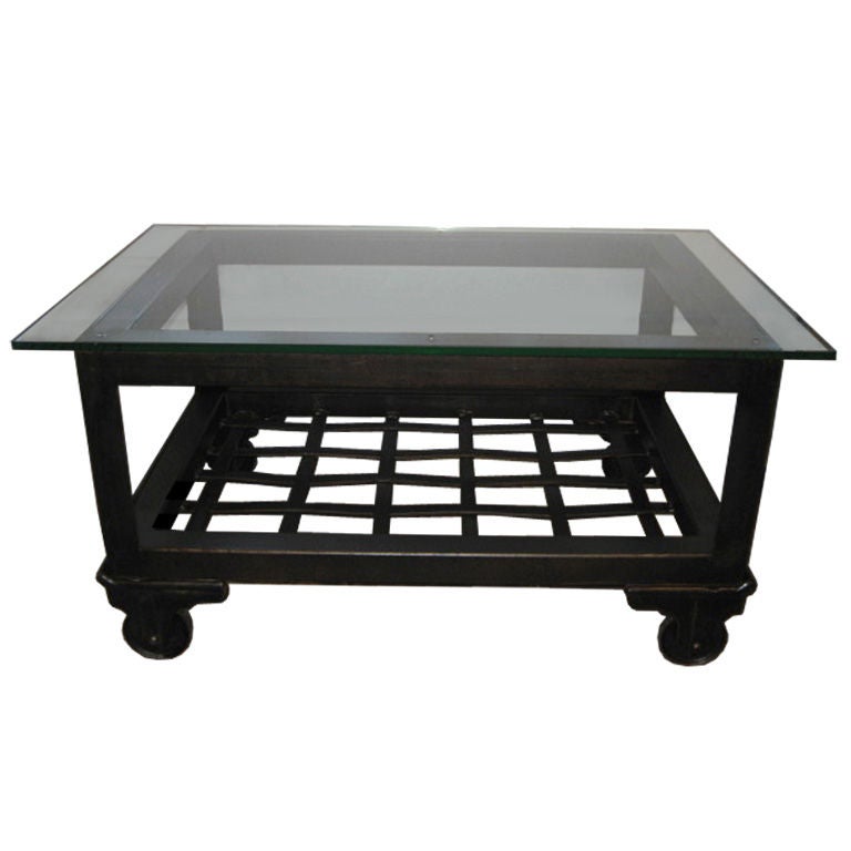 1960's Industrial Coffee Table