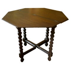 Vintage Octagonal gateleg table