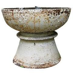 Large Cast Iron Planter 1