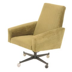 czech mid-century lounge chair/office chair