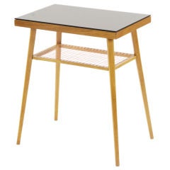 czech mid-century side table
