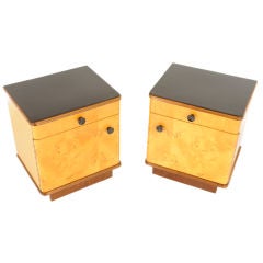 czech deco night tables - side tables (pair), priced individuall
