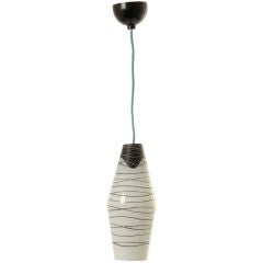 czech mid-century pendant lamp