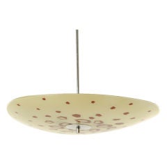 czech mid-century pendant lamp