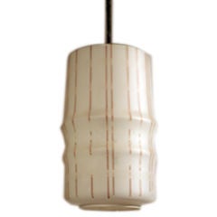 czech mid-century pendant lamp