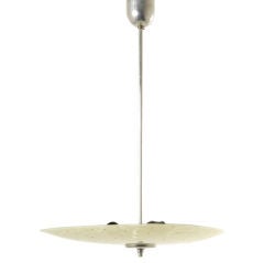 czech mid-century pendant lamp