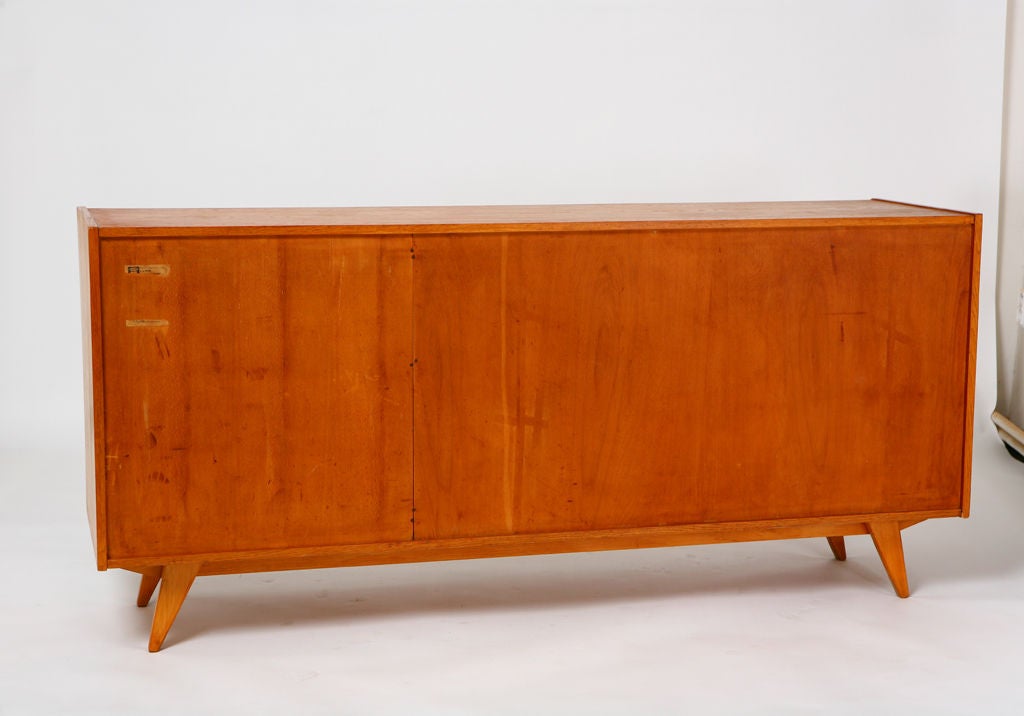 Mid-20th Century czech mid-century credenza - sideboard (with four drawers)