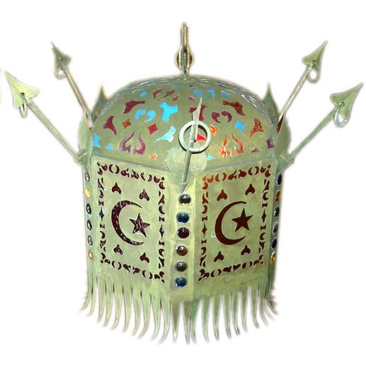Moroccan Hanging Harem Lamp