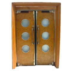 Spectacular Porthole Doors from S.S. Empress of Britain