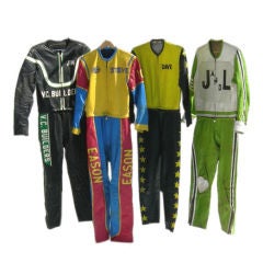 1970s Flat Track Motorcycle Racing Leathers