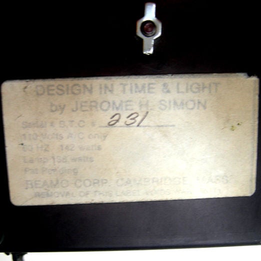 Exceptional Mystery Clock by Jerome Simon 4