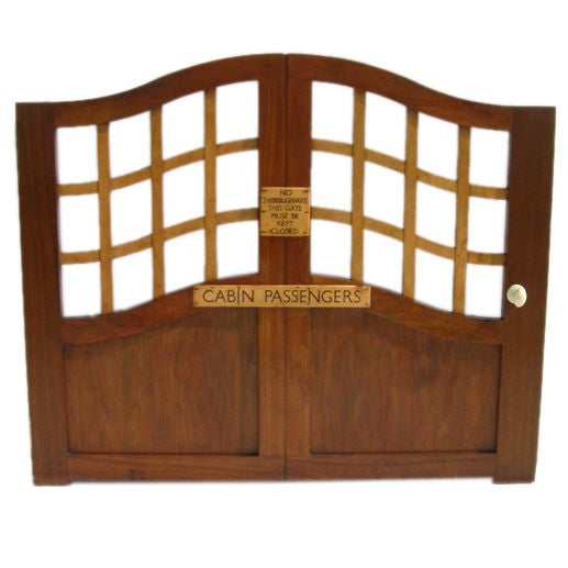 Queen Mary Ocean Liner Passenger Divider