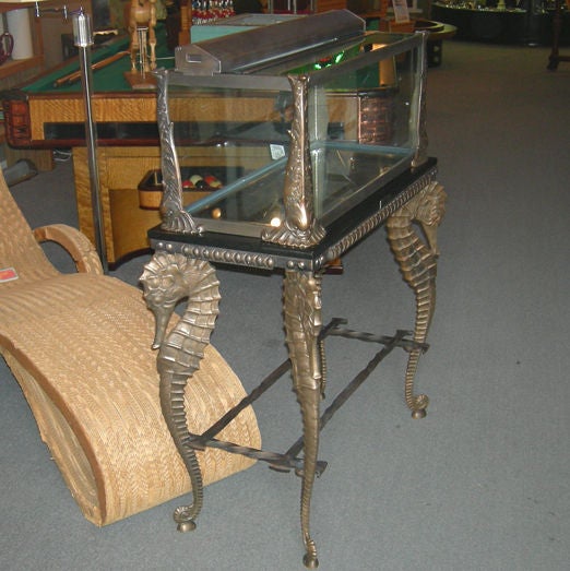 Bronze Seahorse Jewel Aquarium Re-creation 2