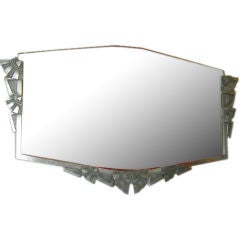 Stylized Art Deco Wall Mirror