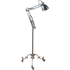 Laboratory Swing Arm Floor Lamp