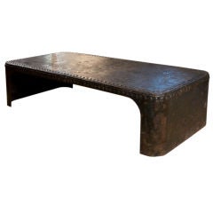 Industrial Rivet Coffee Table