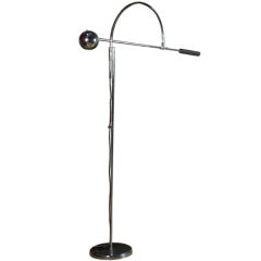 Vintage Constellation Chrome Floor Lamp