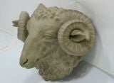 Replica Of Antique French Ram's Head