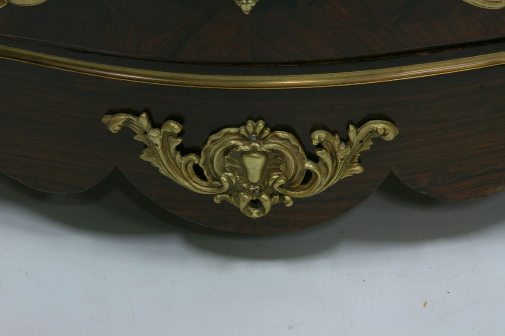 Commode Early 19th Century French Regence Style Marquetry Rosewood  4