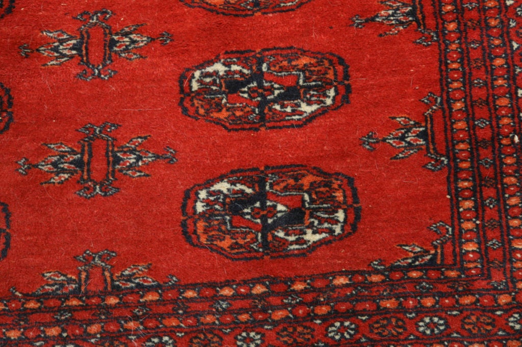 Late 20th century Afghanistan rug hand-knotted
100% wool.