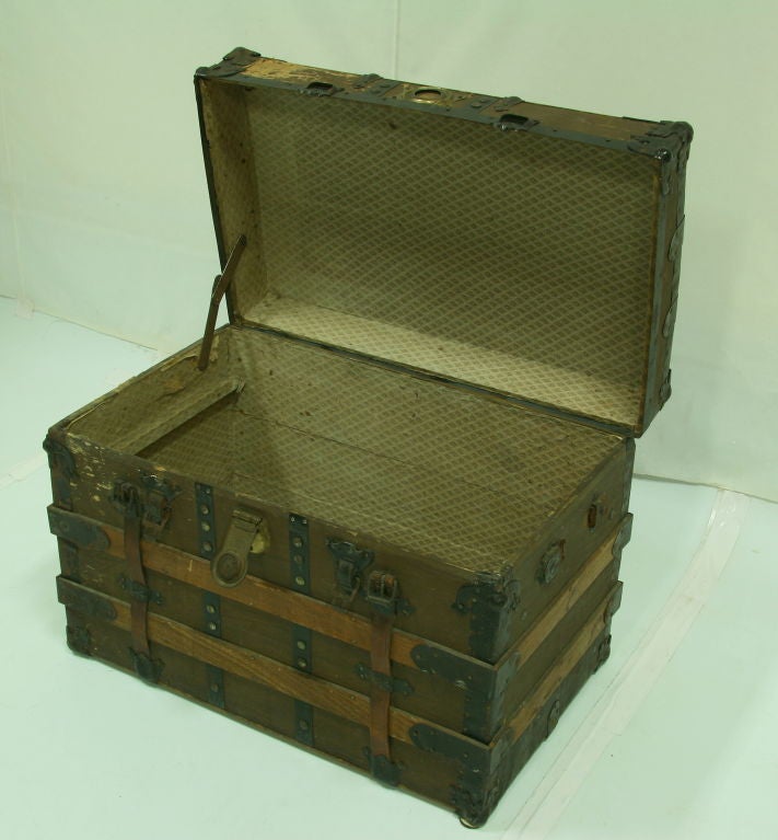 Early 1900's  American Trunk 1