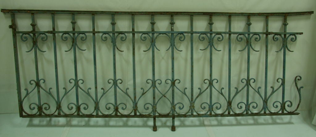 Louis XVI 19th Century Wrought Iron Fencing
