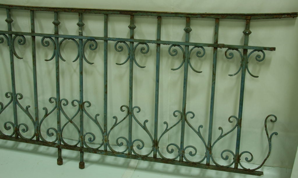 19th Century Wrought Iron Fencing 1
