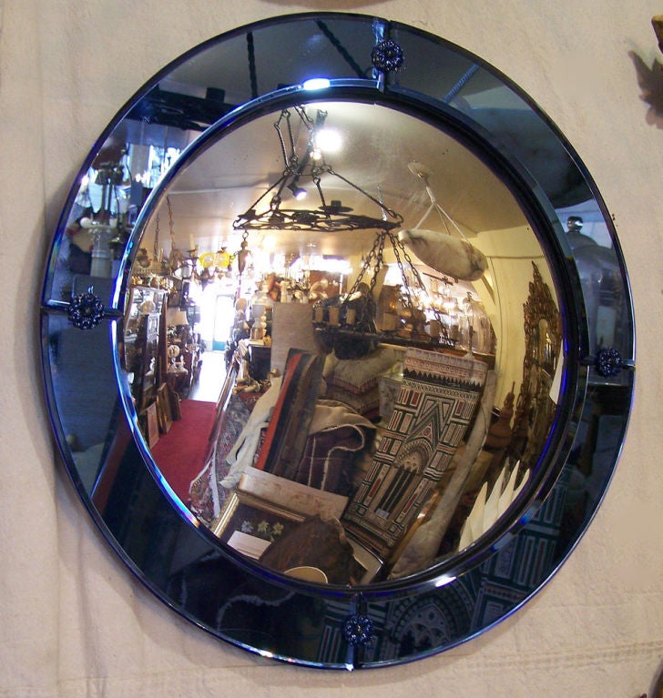 round fish eye mirror