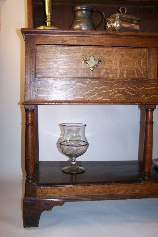 18th Century Welsh Oak Dresser In Excellent Condition In San Francisco, CA