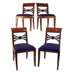 Set of Four Biedermeier Chairs