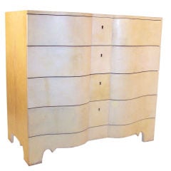 Parchment Chest of Drawers