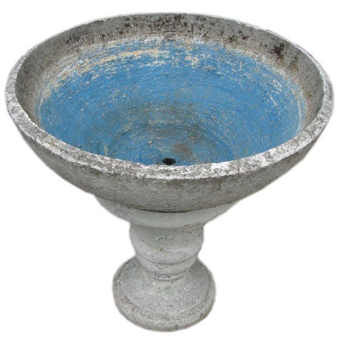Large bowl planter/fountain