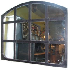 Cast iron mirror