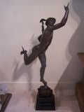 Patinated Bronze of Mercury (Hermes)