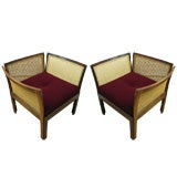 Pair of Illum Wikkelso  Plexus Chairs