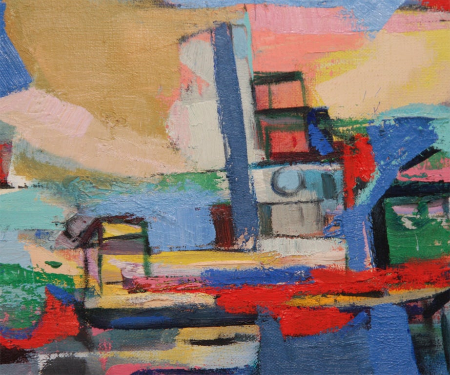 The Blue Riviera Painting by Salemme Lucia 1